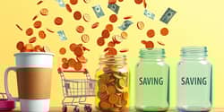 Use roundup savings for targeted mini-goals