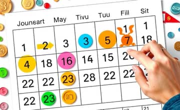This financial calendar reminds you of due dates, not just balances