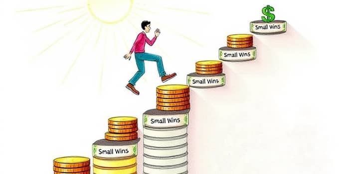Focus on progress, not perfection, with money