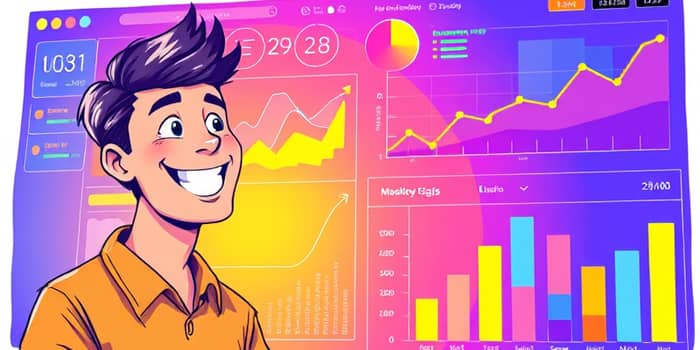 Use visual dashboards to stay motivated while saving