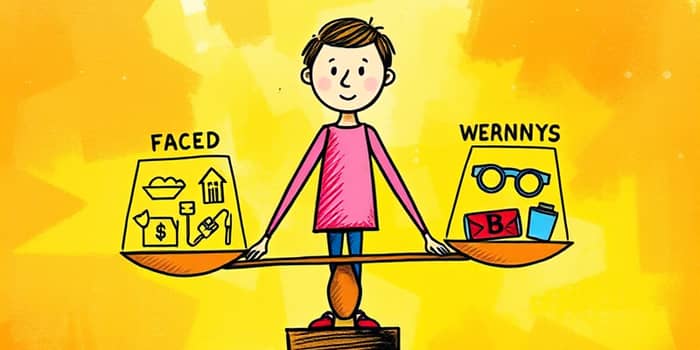 Learn how to separate needs from wants without guilt