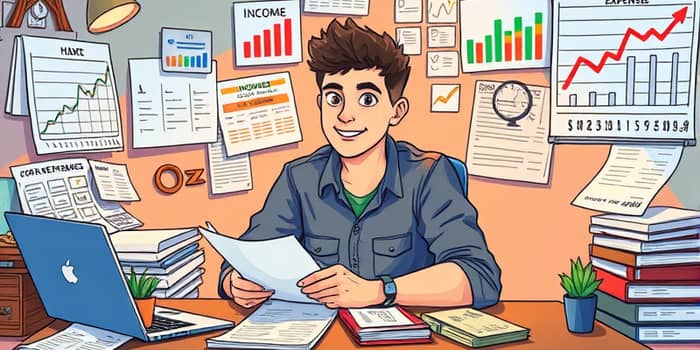 Manage your side hustle income with this expense tracker