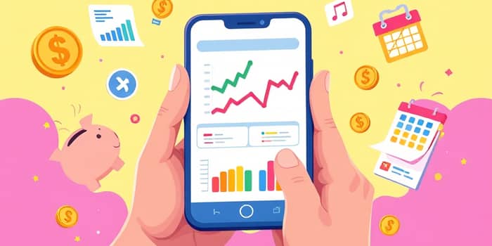 Use financial apps that simplify planning and tracking