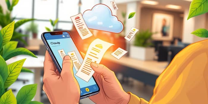 Replace physical receipts with digital organizers