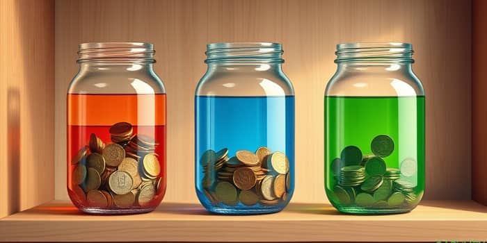 Build a tiered savings system based on urgency